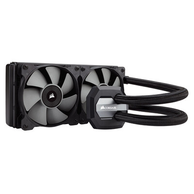 

USCorsair Hydro Series H100i V2 Высокопроизводительный радиатор с водяным охлаждением процессора (полная медная основа / 240-миллиметровый двойной вентилятор / мультиплатформенная поддержка)