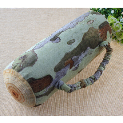 

MyMei Unique Cushion Bolster Pillow Wood Log Tree Stump Design Girls Favor Drive Use