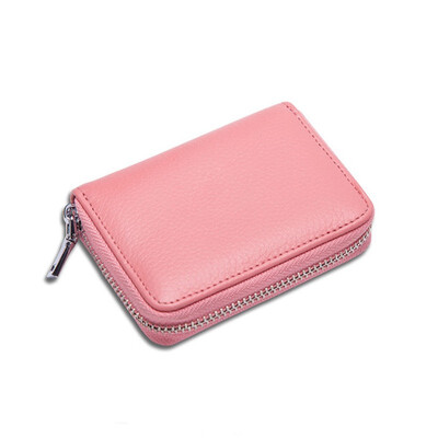 

Organ multi-card package RFID card set ladies zipper wallet id card set clip