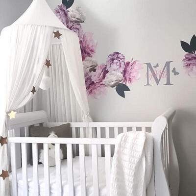 

Hot Kids Baby Bedcover Bed Canopy Mosquito Net Tent Cotton Curtain Bedding Dome
