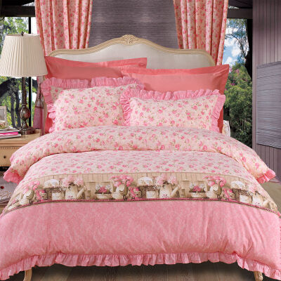 

Bravo cotton bed set/bed kit (duvet cover/bed sheet/pillowcase)