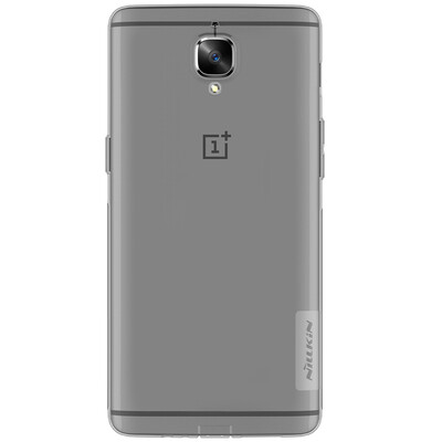 

Nile gold NILLKIN plus 31 plus 3T TPU transparent soft cover protective cover phone sets gray