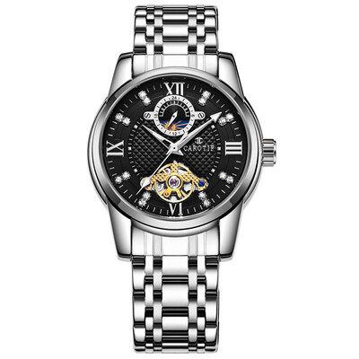 

Waterproof Automatic Men Mechanical Watch Moon Phase Luminous Self-Winding Man Casual Wristwatch