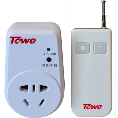 

TOWE) AP-WS101 wireless remote control socket intelligent remote control switching power supply single 10A