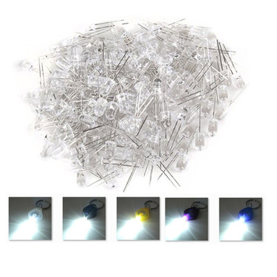 

F5 5mm 2000MCD 3500K White In-Line LED 32-34V 1000 PCS