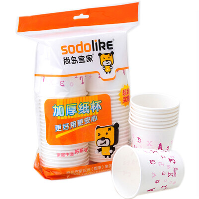 

Sodolike disposalbe cup 250ml 50 pcs