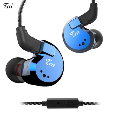 

TRN V80 2BA2DD Hybrid Metal In Ear Earphone IEM HIFI DJ Monito Running Sport Earphone Earplug Headset 2Pin Detachable Cable