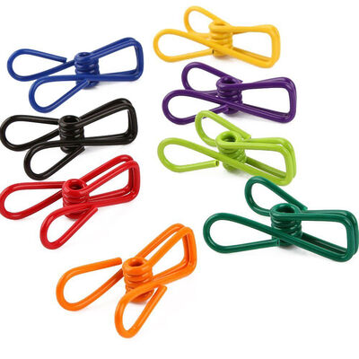 

UpperX Multi-purpose Clothesline Utility Clips Steel Wire Clips