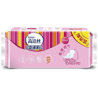 

Kotex Kotex ультратонкие гигиенические салфетки закрылки мини таблетки ежедневно 190mm8