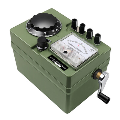 

XIANGRUIDE2012 ZC29B-2 Grounding Resistance Tester Shaking Table Lightning Measuring Instrument Loop Low Resistance Digital Display Resistance Meter 0-100Ω