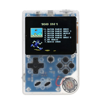 

Retro Mini 2 Portable Handheld Game Console Players 30 Game Console Emulator Built-in 168 Game Console Emulator for FC Best Gift