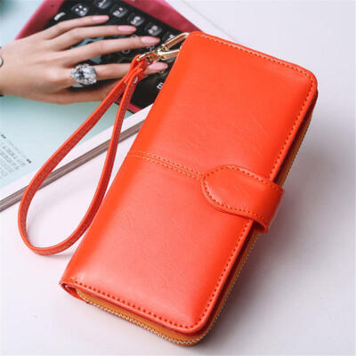 

New Fashion Lady Women Leather Clutch Wallet Long Card Holder Case Purse Handbag