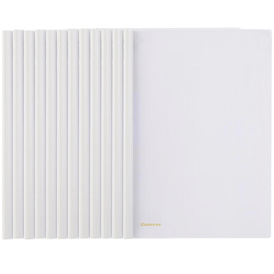 

Comix 12 loaded transparent clip force folder A4 folder report folder EA10 office stationery