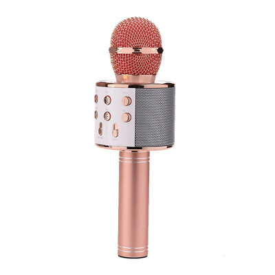 

Wireless Bluetooth Microphones Mic 3-in-1 Handheld karaoke Thanksgiving Gift Home Party Birthday Speaker Machine