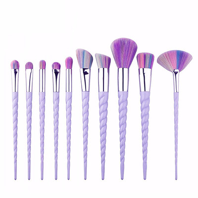 

Outdoor Makeup Brushes 10 Piece Unicorn Makeup Brush Professional Makeup Brush Set Kit