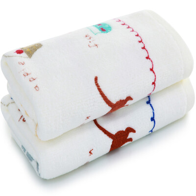 

【Jingdong Supermarket】 Sanli thickening long-staple cotton large face towel cotton wash towel soft and comfortable Class A baby available 35 × 74cm 4 family equipment - dark