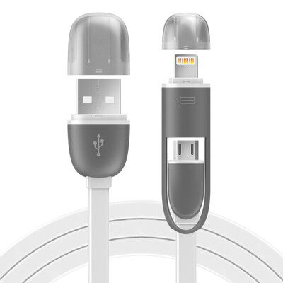 

RND Combo Apple 76 5s data line Andrews mobile phone charging cable 1 meter white support iphone5 6s 7 iPad Huawei millet Samsung