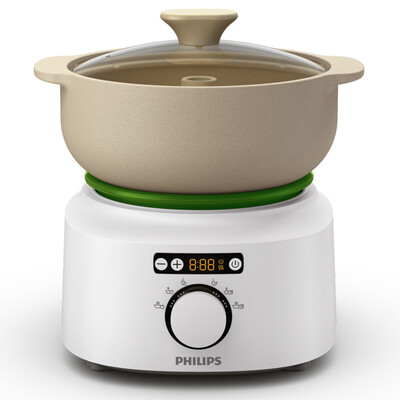 

Philips (PHILIPS) Котлы спирт Tangbao HR2210 / 01 многофункциональных электрическая плита суп медленной плита
