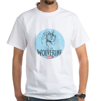 CafePress Blue Wolverine White T-Shirt - 100 Cotton T-Shirt White