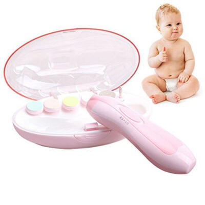 

New Electric Baby Nail Trimmer Manicure Pedicure Nail Care Remover Machine Box