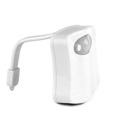 

Toilet Night Light Bowl 8 Color LED Motion Activated Sensor Sensing Automatic