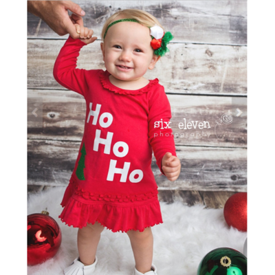 

Xmas Toddler Baby Girls Kids Autumn Clothes Long Sleeve Party Tops T-Shirt Dress