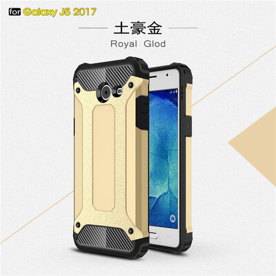 

Fivice Samsung Galaxy J5 2017 case Luxury Silicone Diamond Armor PC Hard Shell Phone Case