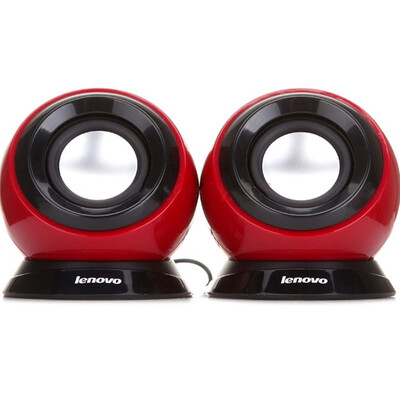 

Lenovo Lenovo M0520 notebook small speakers cute desktop computer mini small audio speakers USB notebook speakers red