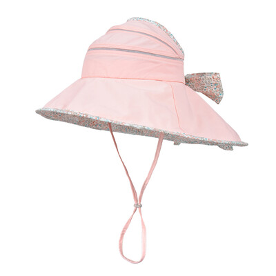 

Karen KENMONT km-3112 female summer eaves outdoor empty top sun hat naked pink
