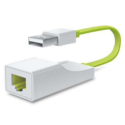 

TP-LINK TL-UF210 (зеленый) USB2.0 проводной внешний адаптер Fast Ethernet Ethernet-конвертер USB-интерфейс для интерфейса RJ45 Apple notebook
