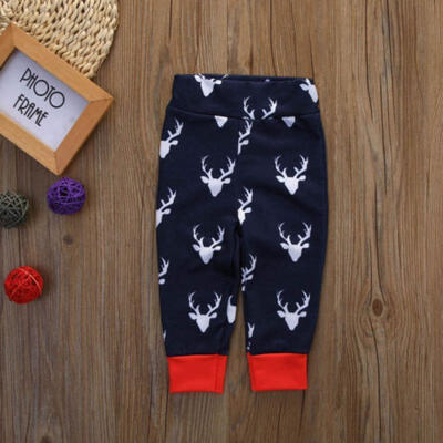 

3PCS Newborn Baby Boy Girl Christmas Miracle Clothes Romper Pant Hat Outfit