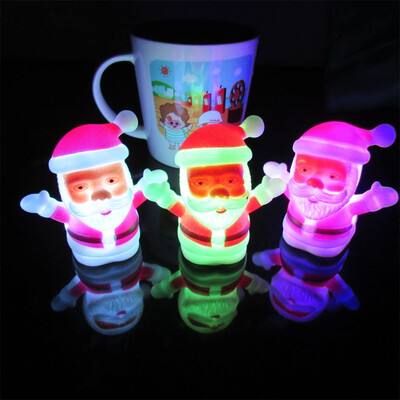 

JUEJA Christmas Lamp Light Xmas Gift Mini Table Cute Santa Claus LED Decor Nightlight