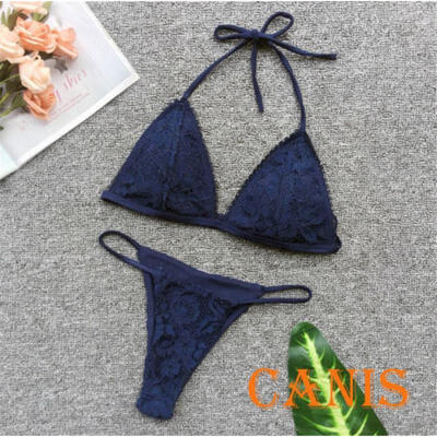 

Fashion Women Push-up Padded Bra Bandage Bikini Set Swimsuit Triangle Swimwear