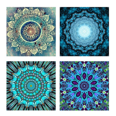 

Diamond Painting 4pcs DIY 5D Drill Diamond Painting Needlework Crystal Painting Rhinestone Cross Stitch Mosaic Paintings Arts Craf