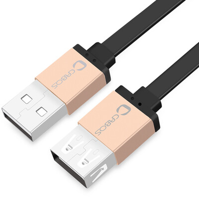 

Ferguson (cabos) F07213 удлинитель USB удлинитель удлинитель для удлиненной линии U диск мыши клавиатура USB удлинительная линия USB линия расширения данных 0.5M золотая черная линия