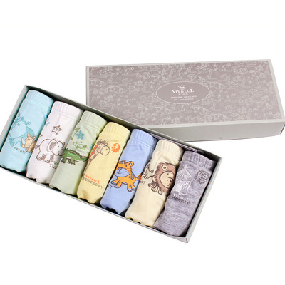 

VIV & LUL children modal underwear 7 gift box boy 170 yards color DV14485