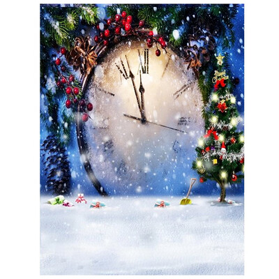 

UpperX Christmas Series 5D Diamond Embroidery DIY Paintings for Home Decoration Christmas Clock