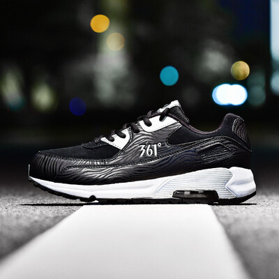 

361 degree running shoes mens shoes air cushion breathable sports shoes 671742142-4 black black 361 degrees white 42