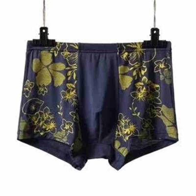 

New Men Underwear Flower Cotton Health Comfortable Underwear Fashion Business Big Size Underwear Underpants Panties Homme Mens