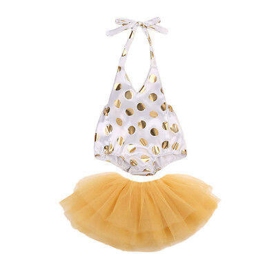 

Newborn Baby Girls Romper Dress Skirt Tulle Tutu Dresses Outfits Clothes 0-24M
