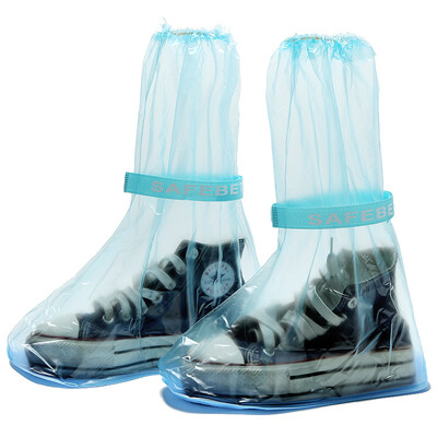 

Mountain cave outdoor travel rain boots in the high tube water shoes men&women waterproof rain boots thick non-slip wear-resistant CM9006 blue