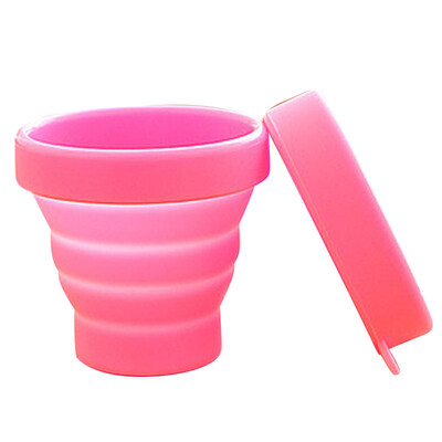 

MyMei Portable Silicone Retractable Folding Cup Telescopic Outdoor Travel Useful
