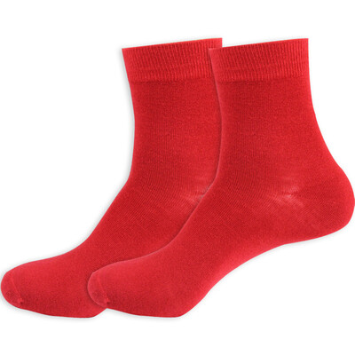 

St Paul &39s wedding festive red cotton socks step on the villain leisure socks 2 pairs of uniform code