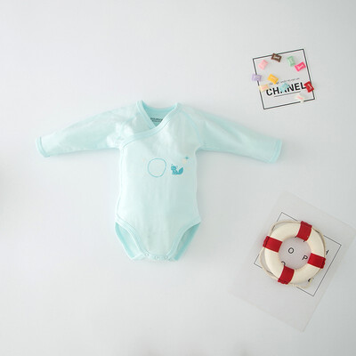 

new born babies cotton climbing long sleeve sleeping wear 2019 spring