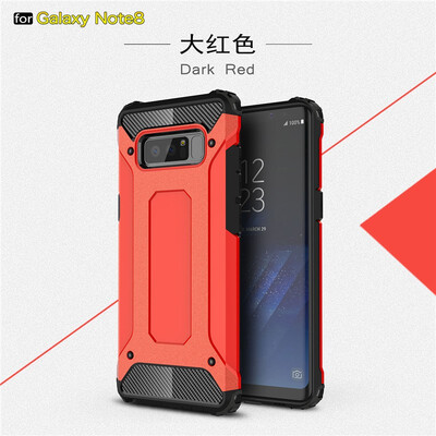 

Fivice Samsung Galaxy Note 8 case Luxury Silicone Diamond Armor PC Hard Shell Phone Case