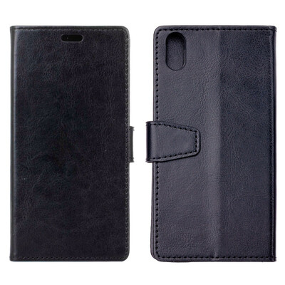 

MOONCASE Apple iPhone XR Crystal Leather Case - Black