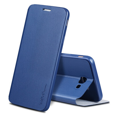 

X-Level Phone Case For Samsung Galaxy S6S6 EdgeS6 Edge PlusC8J7 Plus Luxury Slim Flip PU Leather Concise Full cover protection
