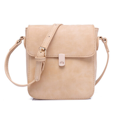 

Selling brand women handbags retro personality girl shoulder messenger bag solid PU leather small bag