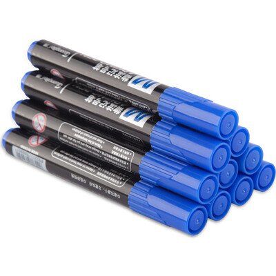 

Guangbo GuangBo 10 loaded quick-drying oil mark pen logistics head pen blue JH8821B