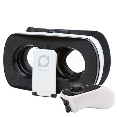 

Большие друзья DeePoon V2Y яркий оранжевый VR Virtual Reality 3D-очки, совместимые версии IOS Android телефона театра мобильных